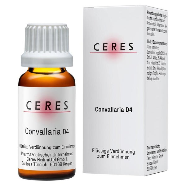 Ceres Convallaria D 4 Dilution 20 ml