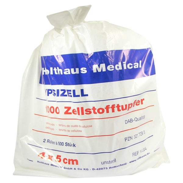 Zellstofftupfer Ypsizell 4x5 cm 1000 St