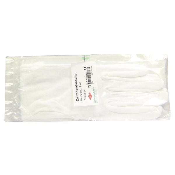 Handschuhe OP Baumwolle Gr.14 2 St