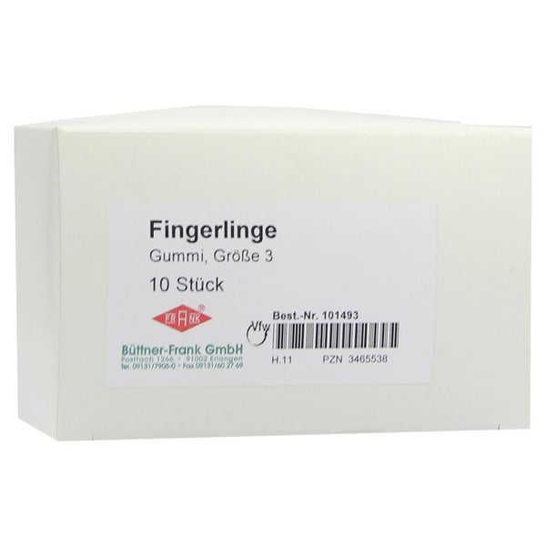 Fingerling Gummi Gr.3 transparent 10 St