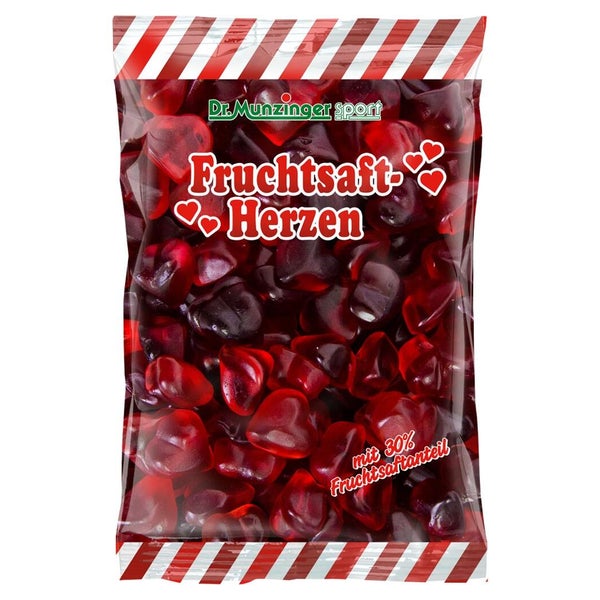 Dr.munzinger Fruchtsaftherzen mit Vitami 250 g