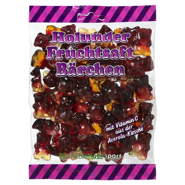 Dr.munzinger Holunder Fruchtsaftbärchen 250 g