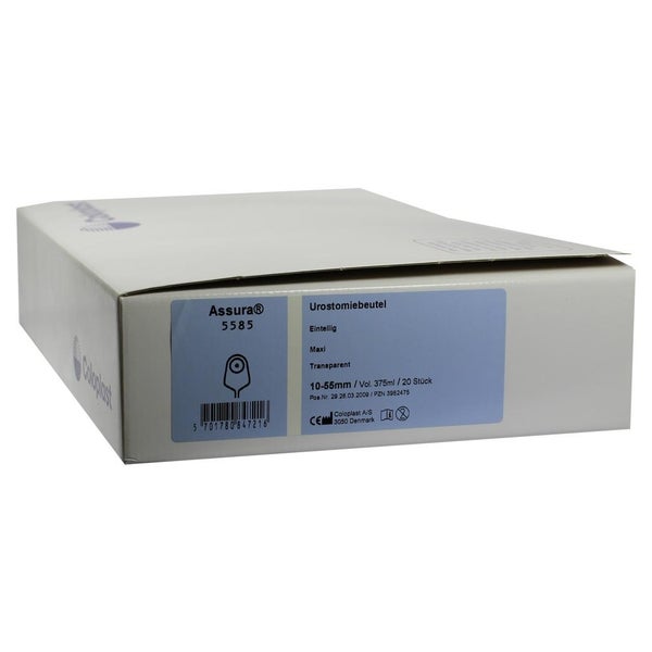 Assura Uro.b.1t.10-55mm maxi transparent 20 St
