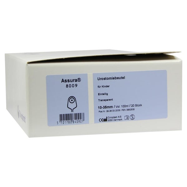 Assura Kinder Uro.b.1t.10-35mm transpare 20 St