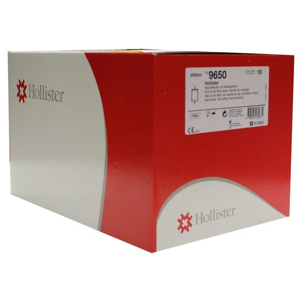 Incare Nachtbeutel Steril 2000 ml m.Abla 10 St