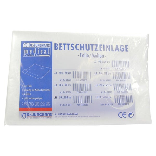 Bettschutzfolie Molton 100x200 cm 1 St