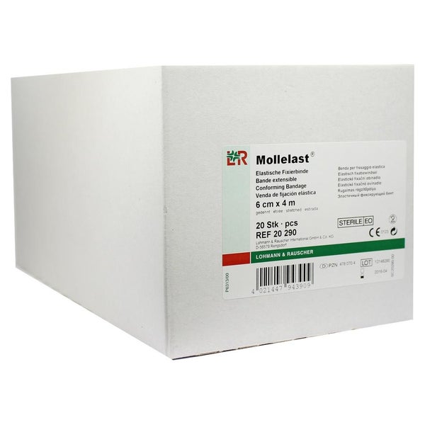 Mollelast Binden 6 cmx4 m steril einz.ve 20 St