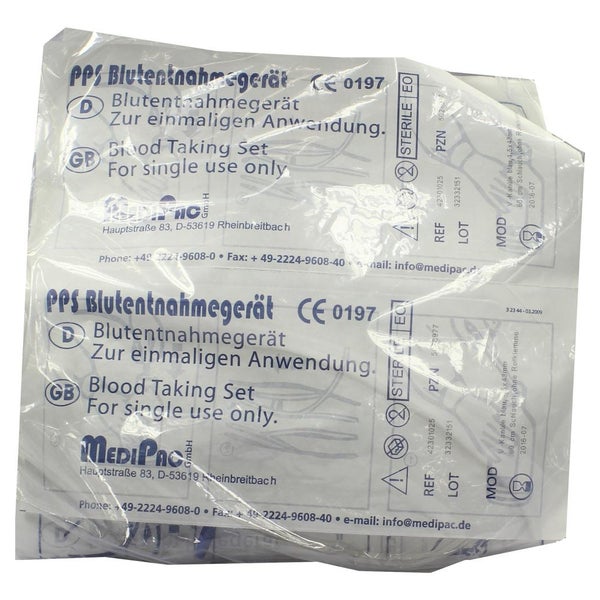 PPS Blutentnahmegerät 1,5 mm 10X1 St