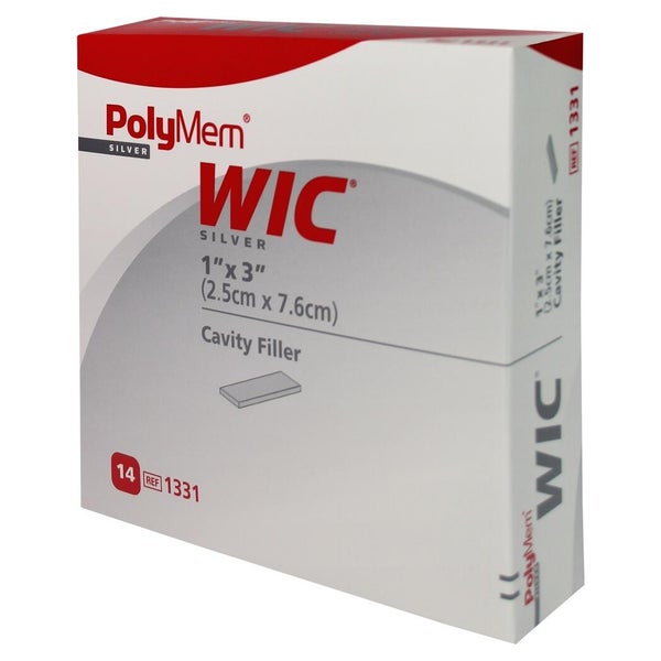 Polymem Wic Silber Füll-Pad 2,5x8 cm 14 St