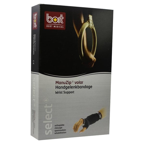 BORT Manuzip Volar links M schwarz 1 St