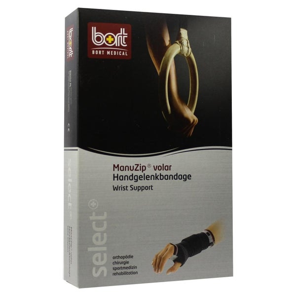 BORT Manuzip Volar links L schwarz 1 St
