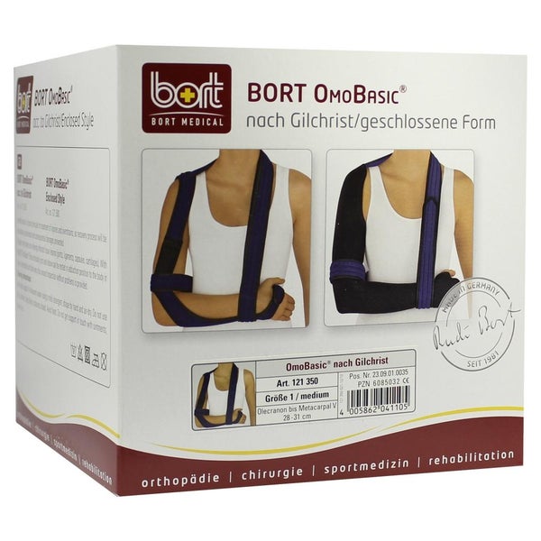 BORT Omobasic Bandage Gr.1 blau 1 St