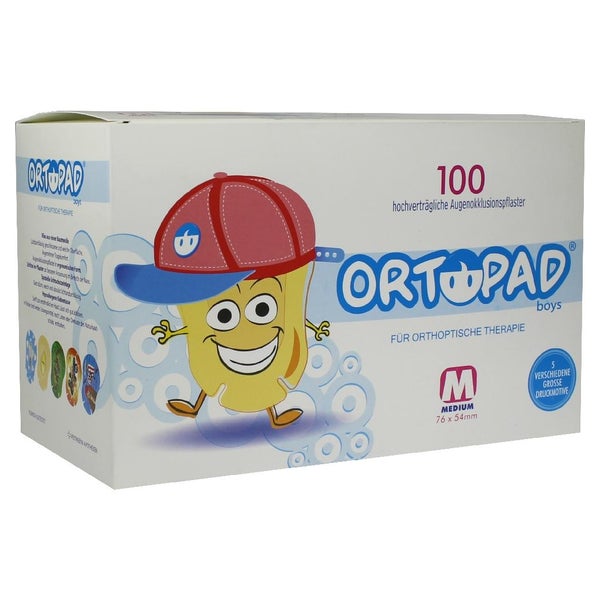 Ortopad for boys medium Augenokklusionsp 100 St