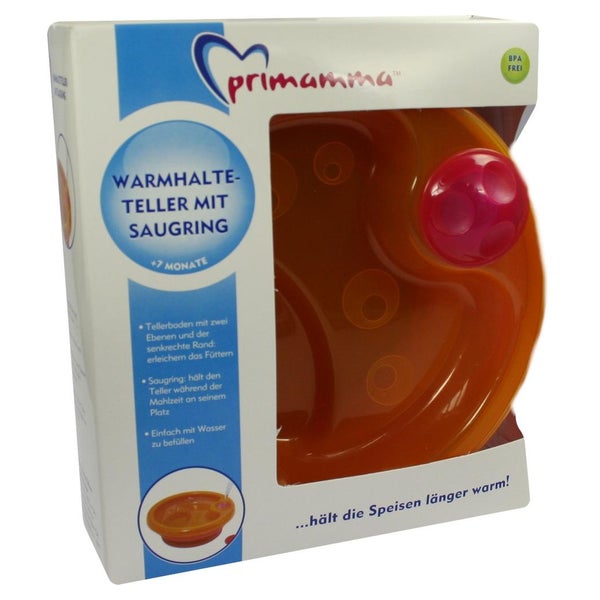 Primamma Warmhalteteller mit Saugring 1 St