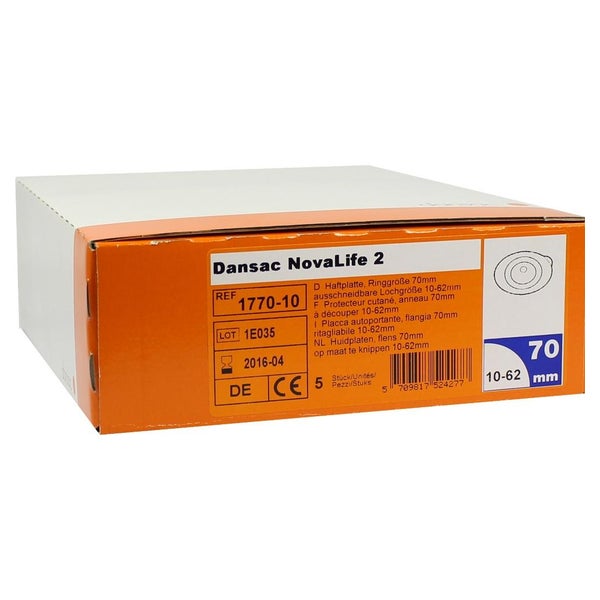 Dansac NL 2 Basisplatte RR70 10-62mm 5 St