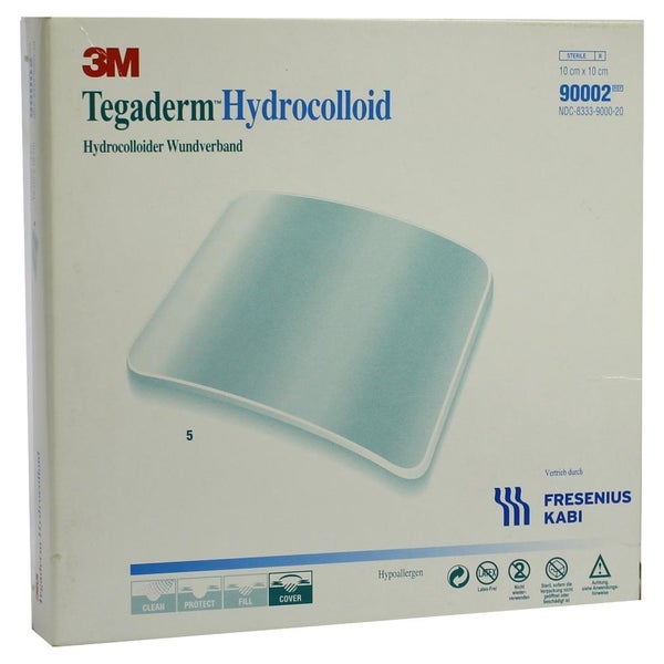Tegaderm Hydrocolloid FK 10x10 cm 90002 5 St
