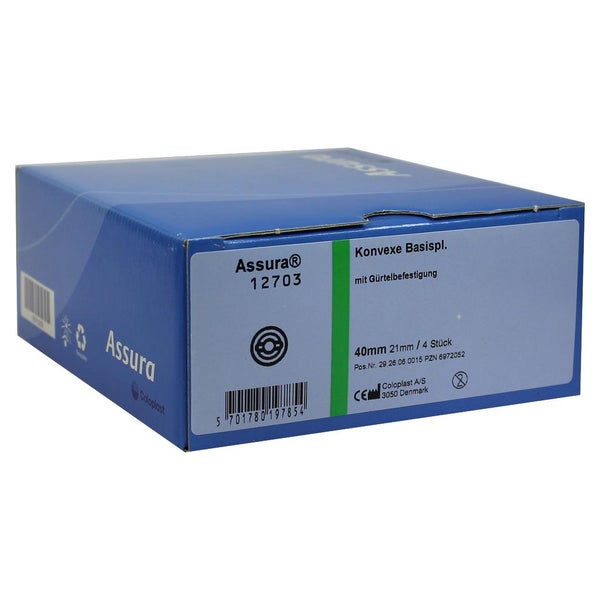 Assura Basisp.konvex RR40 21mm m.Gürtelb 4 St