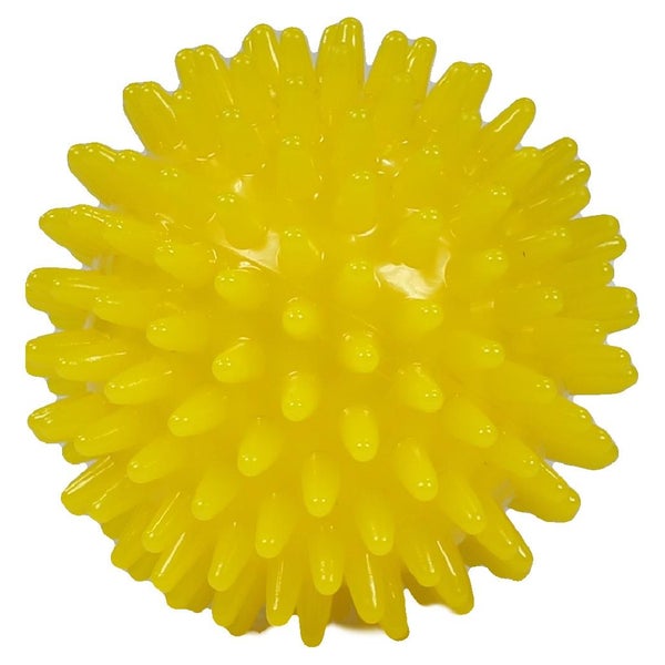 Massageball Igel 8 cm gelb 1 St