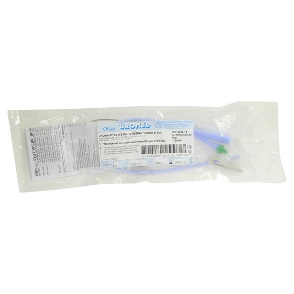 Uromed CYST Ch 14 Wechsel Kath.Set integ 1 St