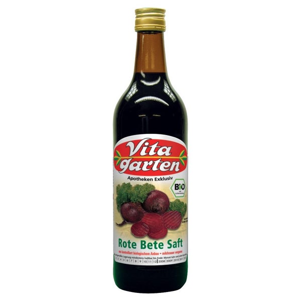 Vitagarten rote Bete Saft biologisch 750 ml
