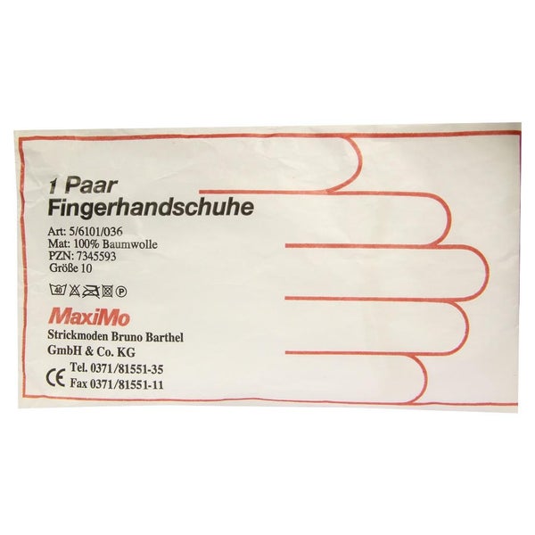 Handschuhe Baumwolle Gr.10 Überlänge 2 St