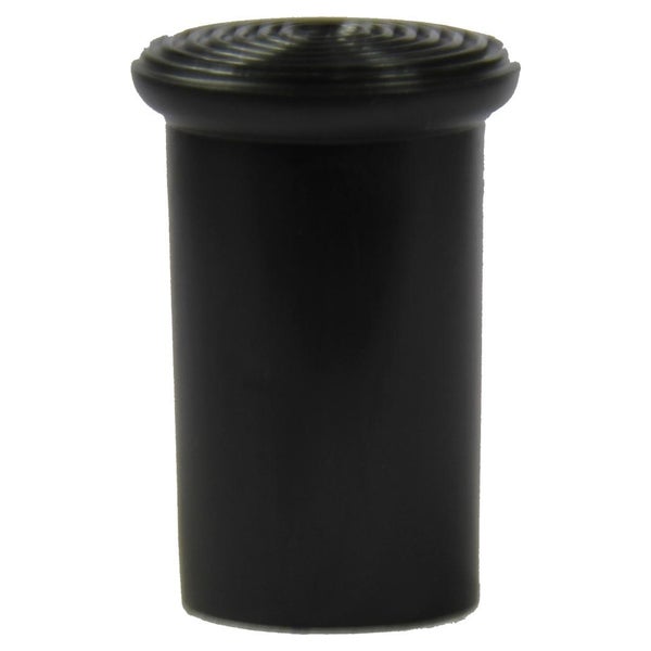 Krückenkapsel 18 mm Damen schwarz 1 St