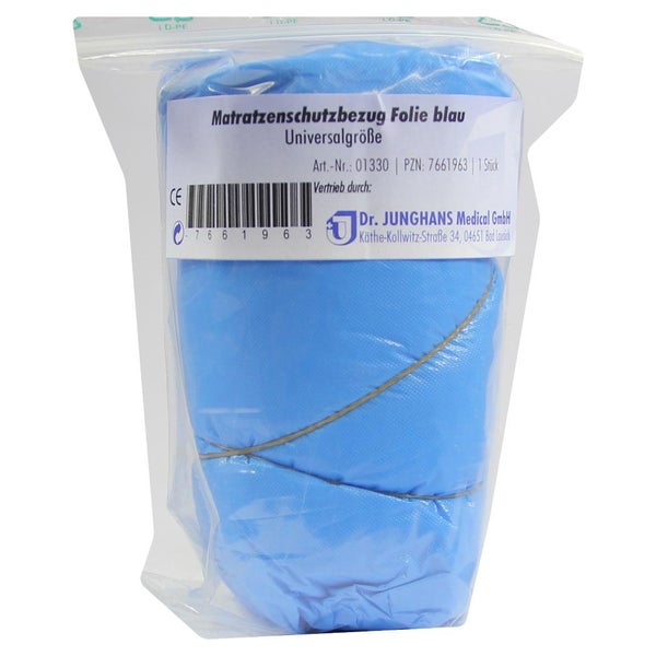Matratzen Schutzbezug PE Folie blau 1 St