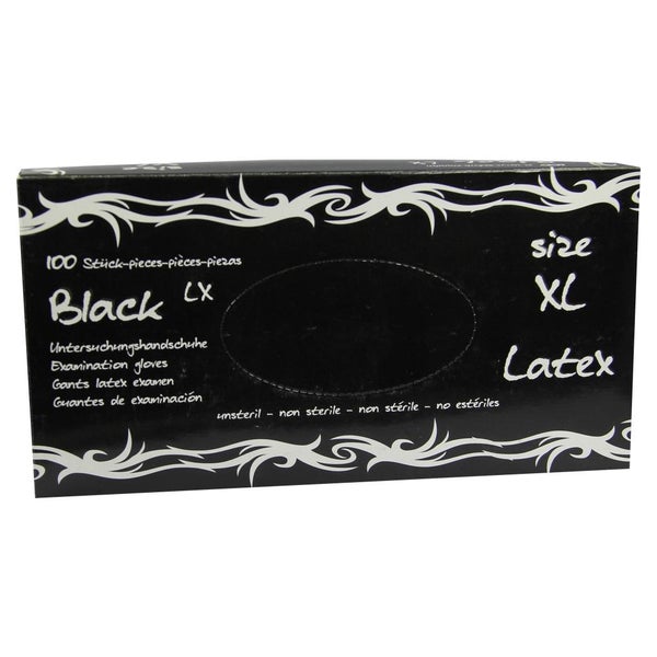 Black LX PF Unt.Handsch.unsteril Latex G 100 St