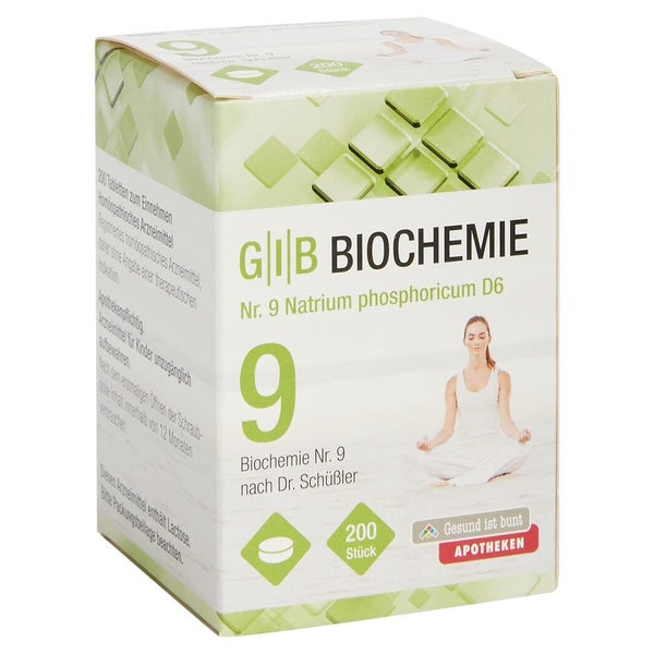 GIB Biochemie Nr.9 Natrium phosphoric.D 200 St