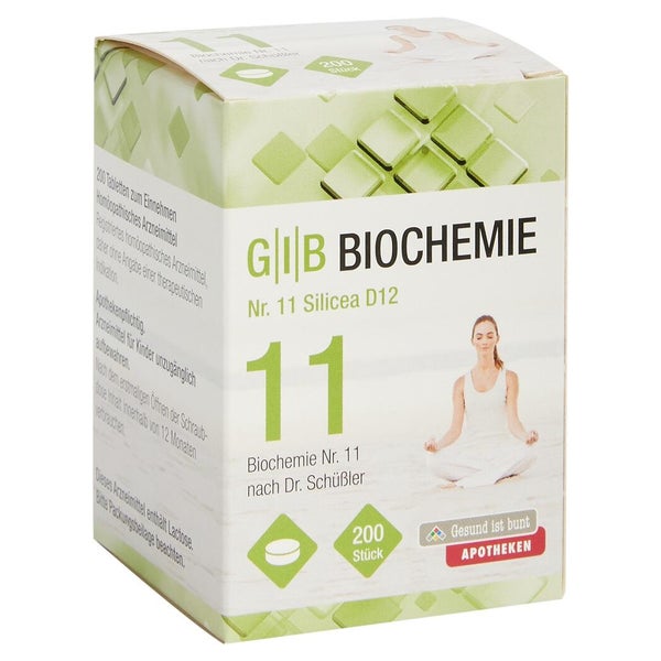 GIB Biochemie Nr.11 Silicea D 12 Tablett 200 St