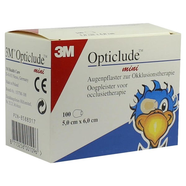 Opticlude 3M mini 5x6 cm 1537/100 100 St
