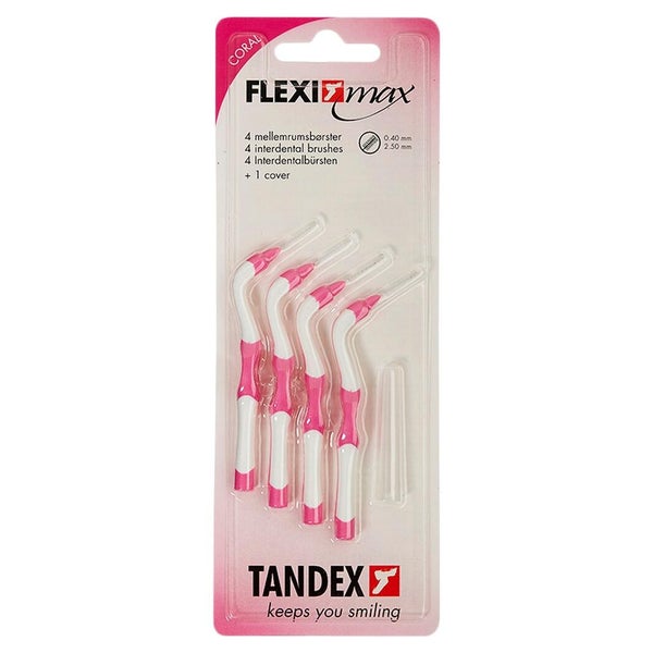 Tandex Flexi max Bürste 0,4 mm pink 4 St