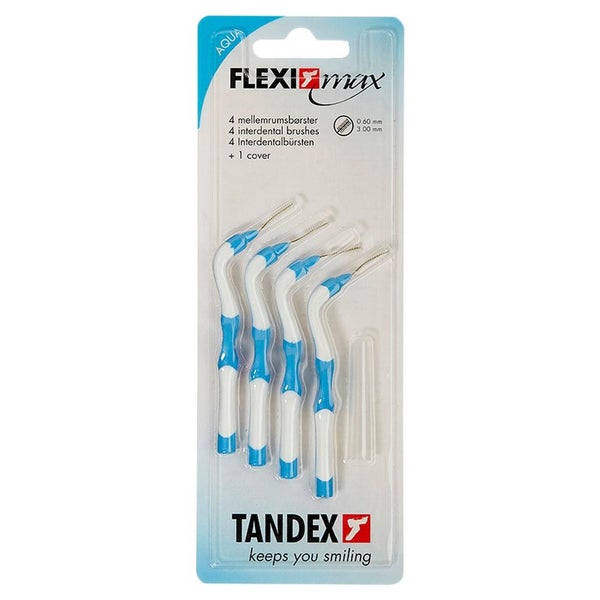 Tandex Flexi max Bürste 0,6 mm blau 4 St