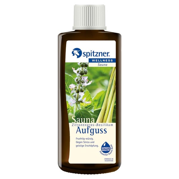 Spitzner Saunaaufguss Zitronengr.basilik 190 ml