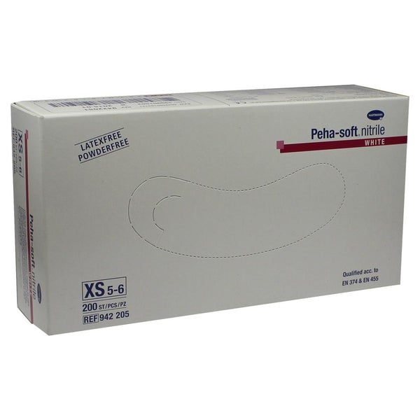Peha-soft Nitrile White Unt.Hands.unster 200 St