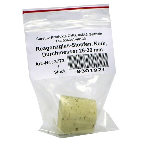 Reagenzglas Stopfen Kork 26-30 mm Durchm 1 St