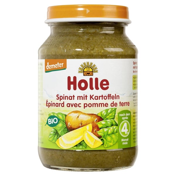 Holle Spinat mit Kartoffeln 190 g