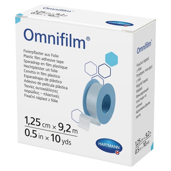 Omnifilm Fixierpflaster Folie 1,25 cmx9, 1 St