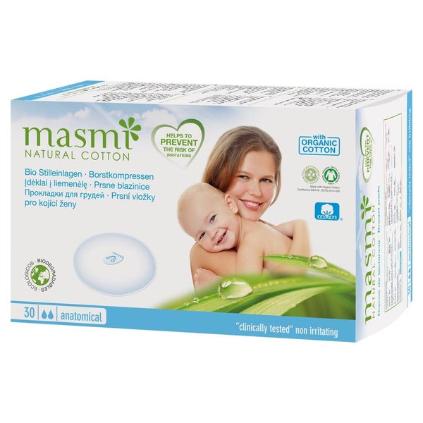 BIO Stilleinlagen mit Bio-Baumwolle MASM 30 St