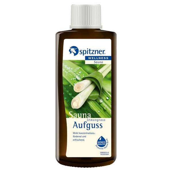 Spitzner Saunaaufguss Lemongrass Wellnes 190 ml