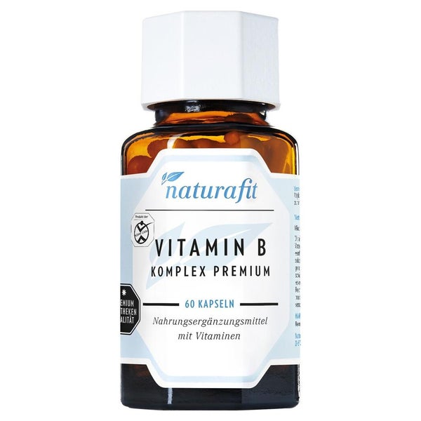 Naturafit Vitamin B Komplex Premium Kaps 60 St