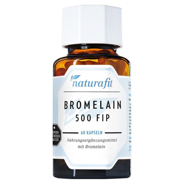 Naturafit Bromelain 500 FIP Kapseln 60 St