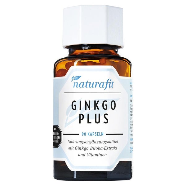 Naturafit Ginkgo Plus Kapseln 90 St