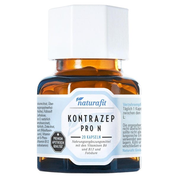 Naturafit Kontrazep Pro N Kapseln 20 St