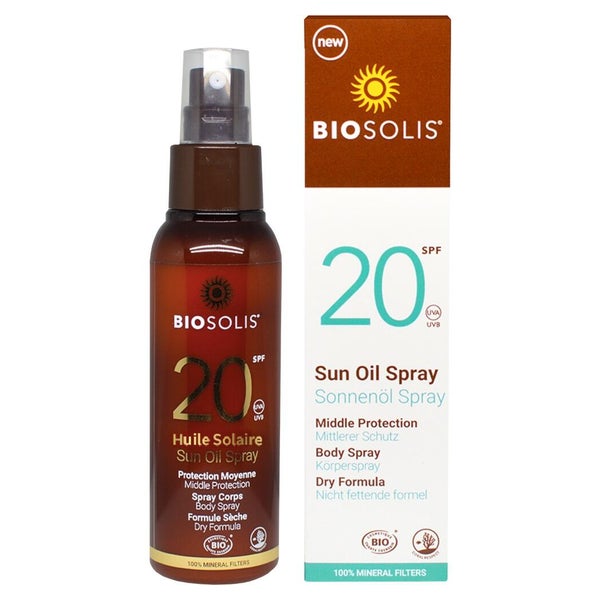 BIO Sonnenöl Spray LSF 20 BIOSOLIS 100 ml