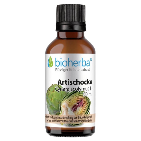 Bioherba Artischocke Cynara scolymus L. Tropfen Tinktur 50 ml