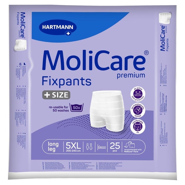 Molicare Premium Fixpants Long Leg Gr.5xl 25 St