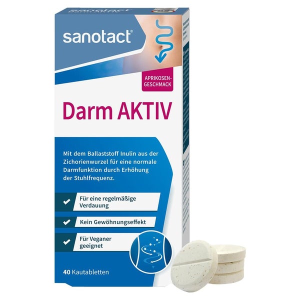 Sanotact Darm Aktiv Kautabletten 40 St