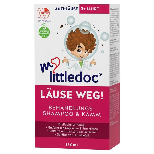 Mylittledoc Läuse Weg Shampoo Und Kamm 150 ml