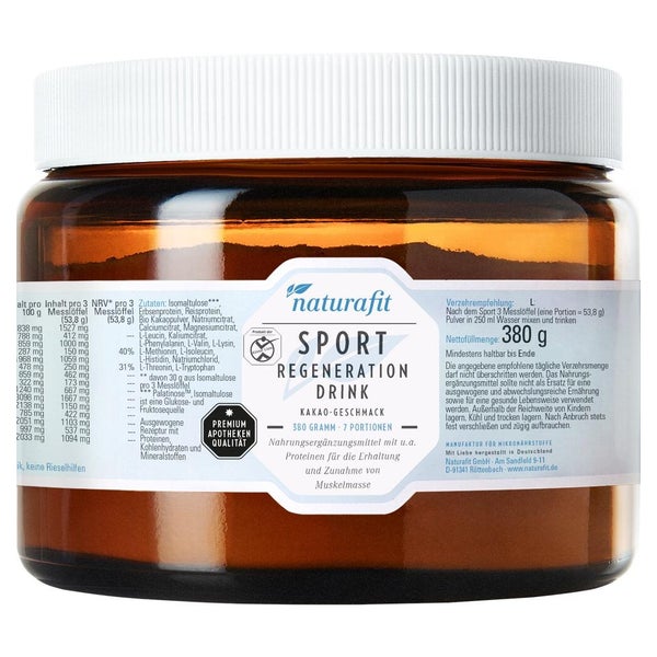 Naturafit Sport Regeneration Drink Pulver 380 g